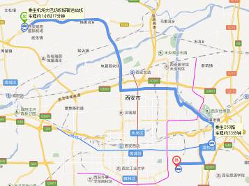 线路2:机场大巴世纪金源线路,由于刚开通,百度地图还没有(推荐).