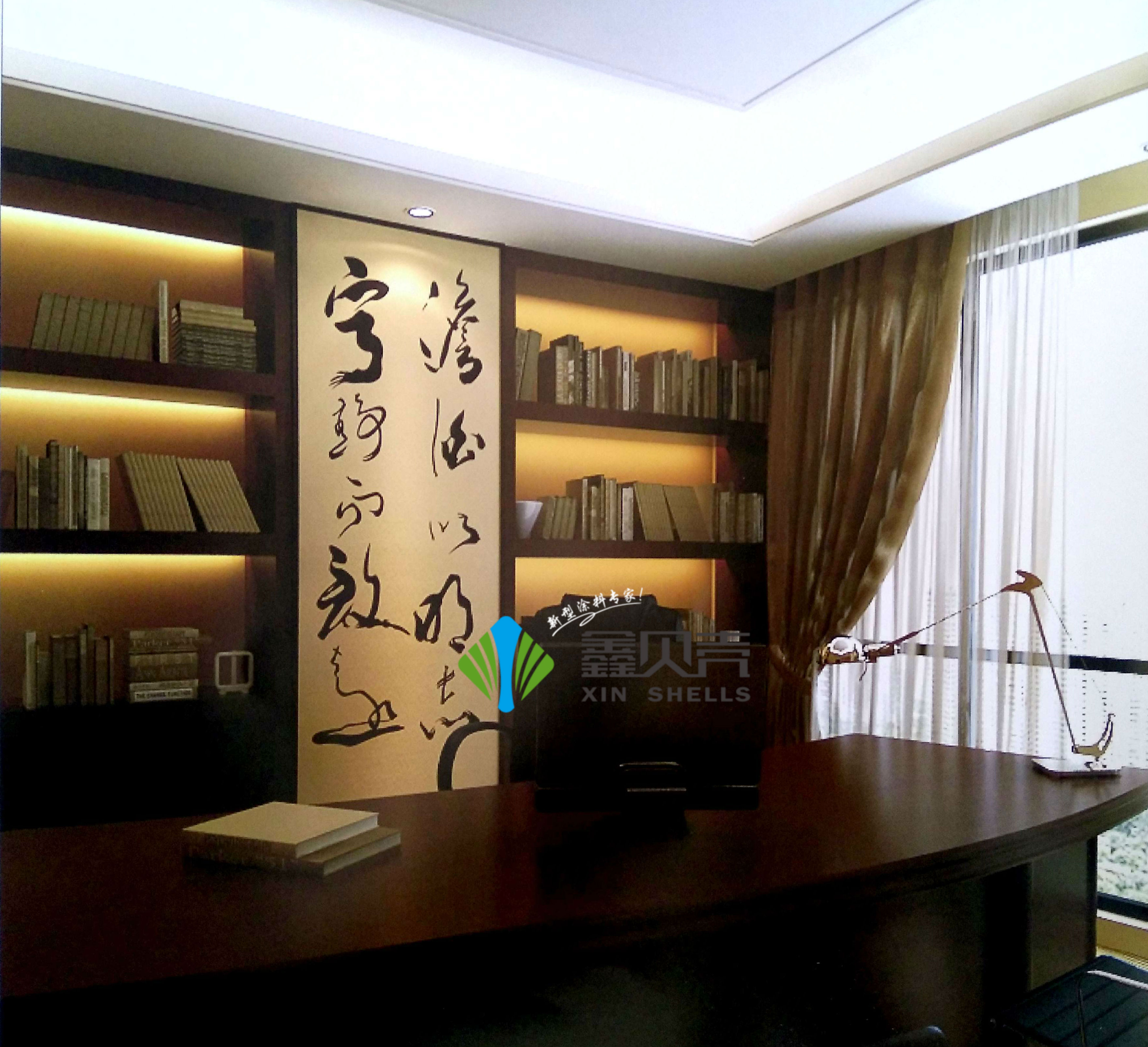 墙壁上的东方古韵,中式书房才是最美的!