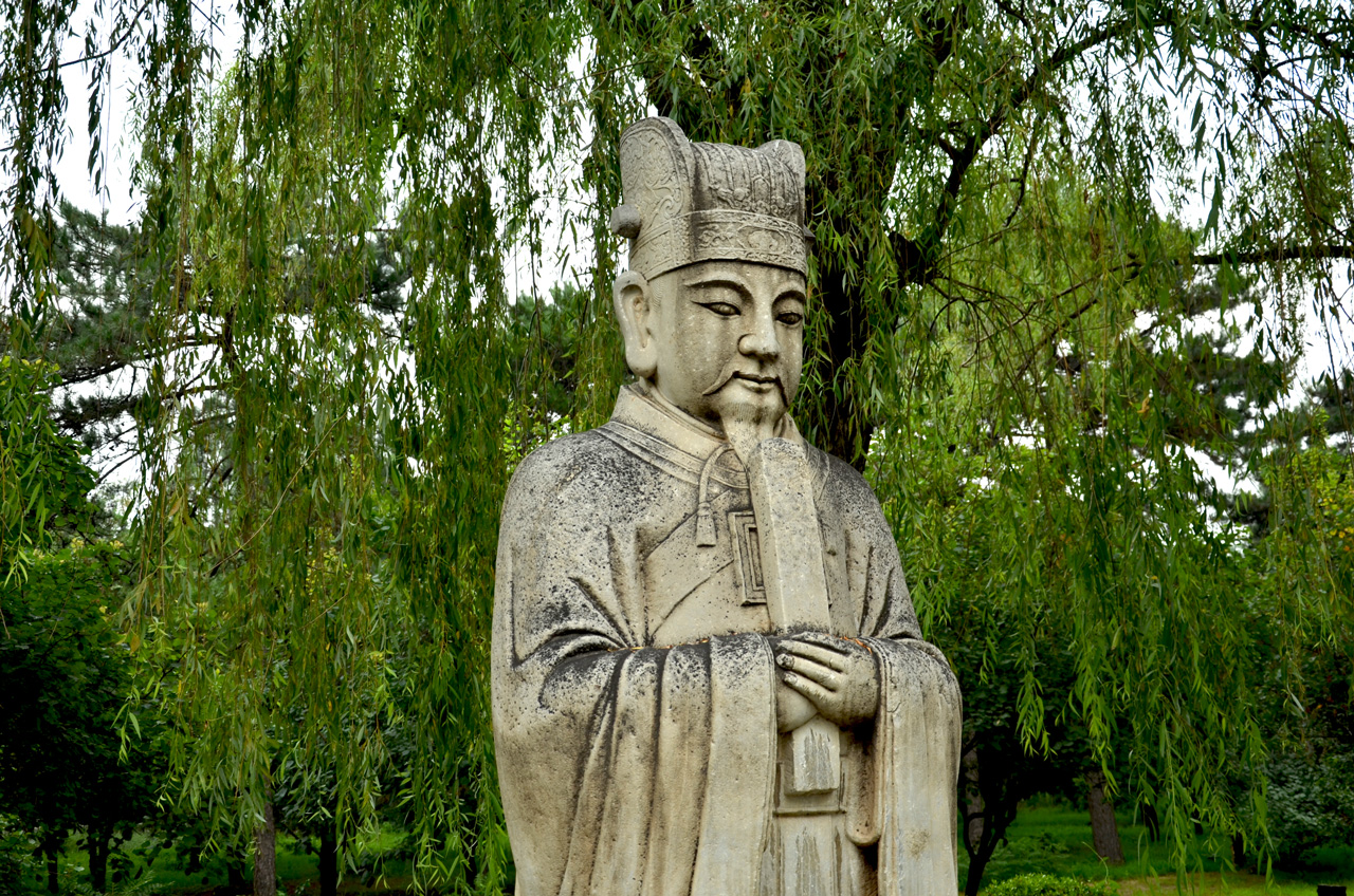 图集:十三陵神路石像生栩栩如生,仿佛穿越回明朝