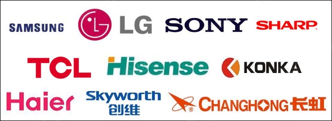 而在液晶电视推出之后,韩系品牌也开始逐渐进入中国市场,中国本土也