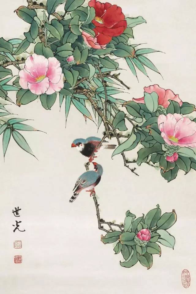 「梅洛|推荐」中国工笔花鸟画体现细节,注重写实的18种技法