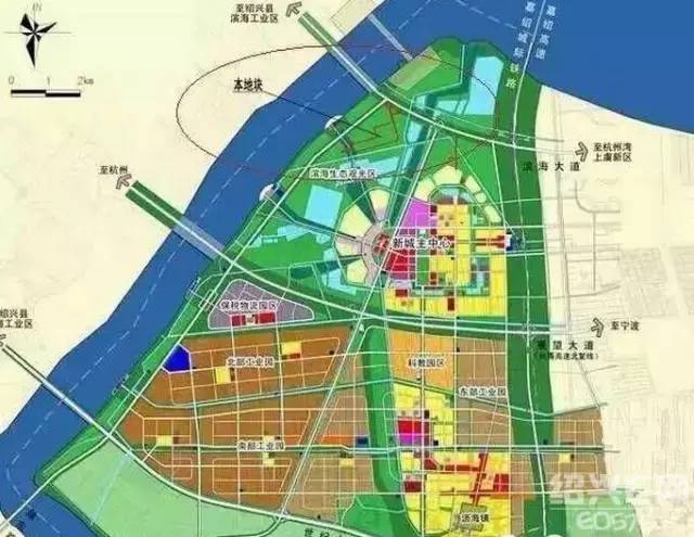 滨海新城通用航空产业坐落于绍兴曹娥江东侧,规划面积3000亩,已