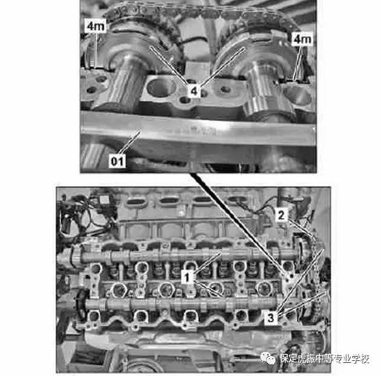 2/奔驰c180/c200k/奔驰e500发动机)正时校对方法