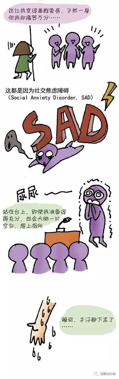 【科学漫画】什么是社交焦虑障碍?