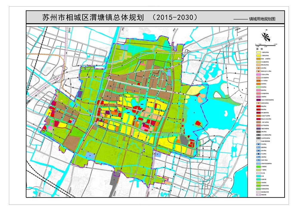 甪直镇村庄建设高铁新城东部组团详细分布月初一大波区域规划来袭