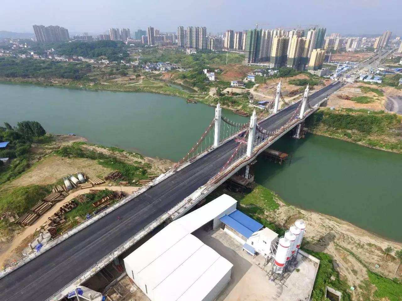 所有邵阳人员,邵阳市"十大城建项目"桂花大桥已经建成啦