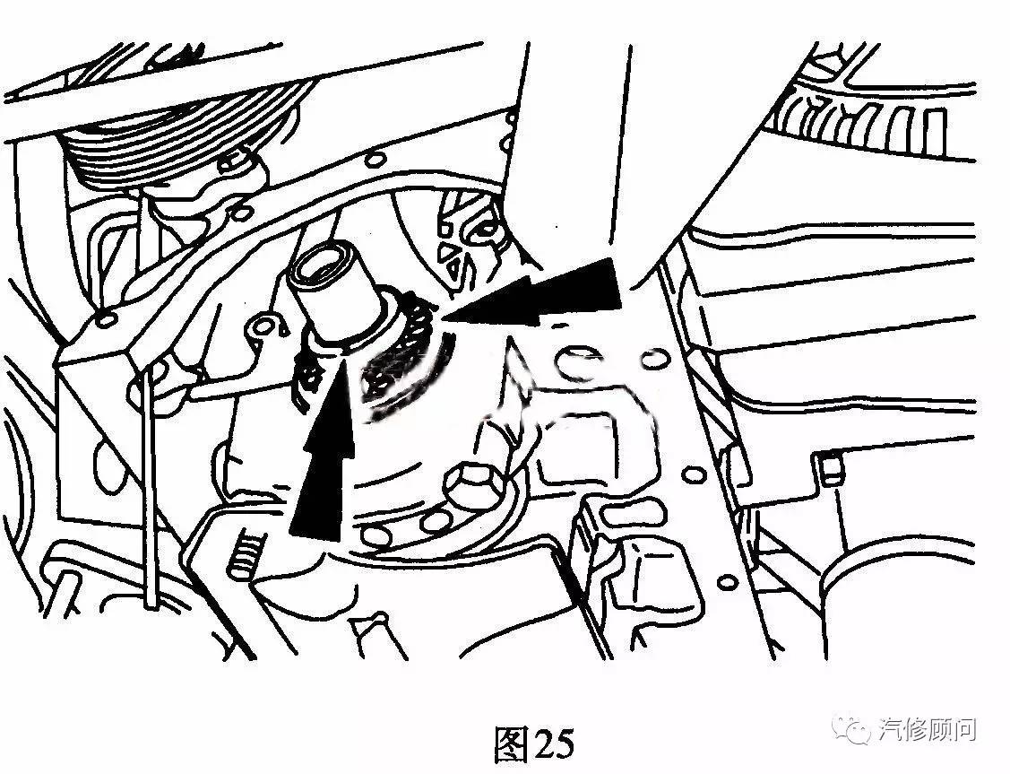 【汽车正时】福特嘉年华(1. 3 l a9ja)发动机正时校对