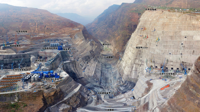 华东院勘测设计的世界在建规模最大水电站全面建设