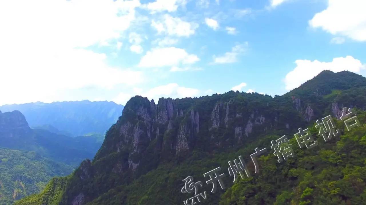 开州净土雪宝山 即将登上《鸟瞰新重庆》