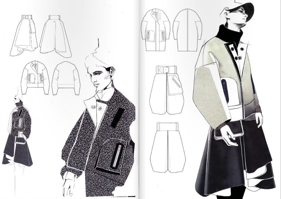 服装设计素材 | 10例男装设计手稿 时尚潮流第一波