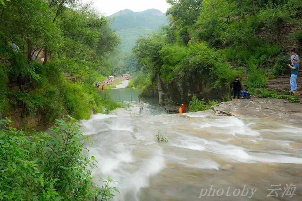 潍坊青州北崔崖景区有清凉之水