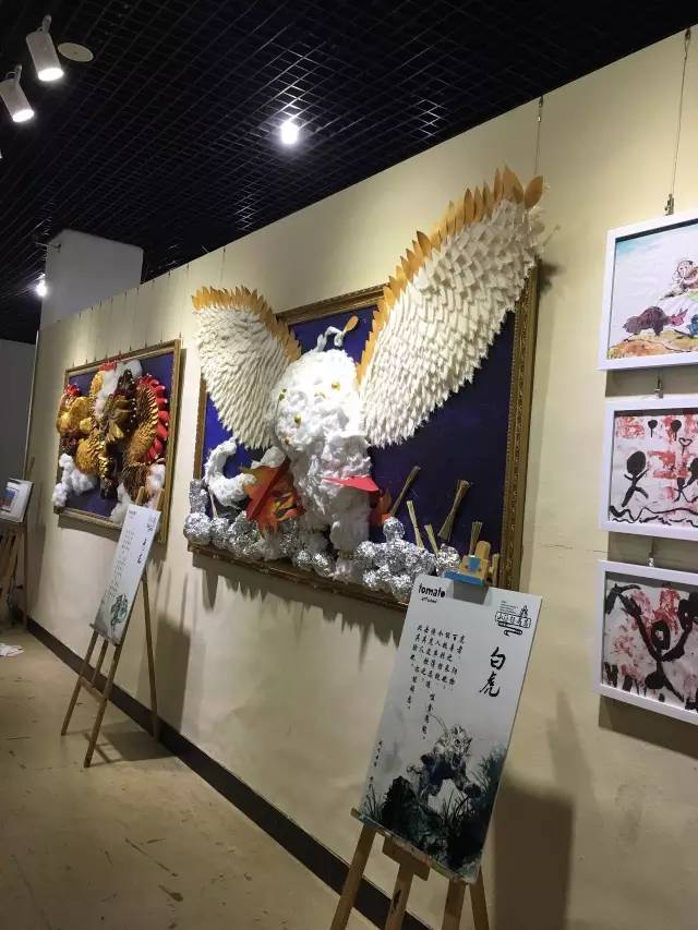 蕃茄田艺术携手银泰城举办2017年【小小视界】儿童艺术画展,等你来看