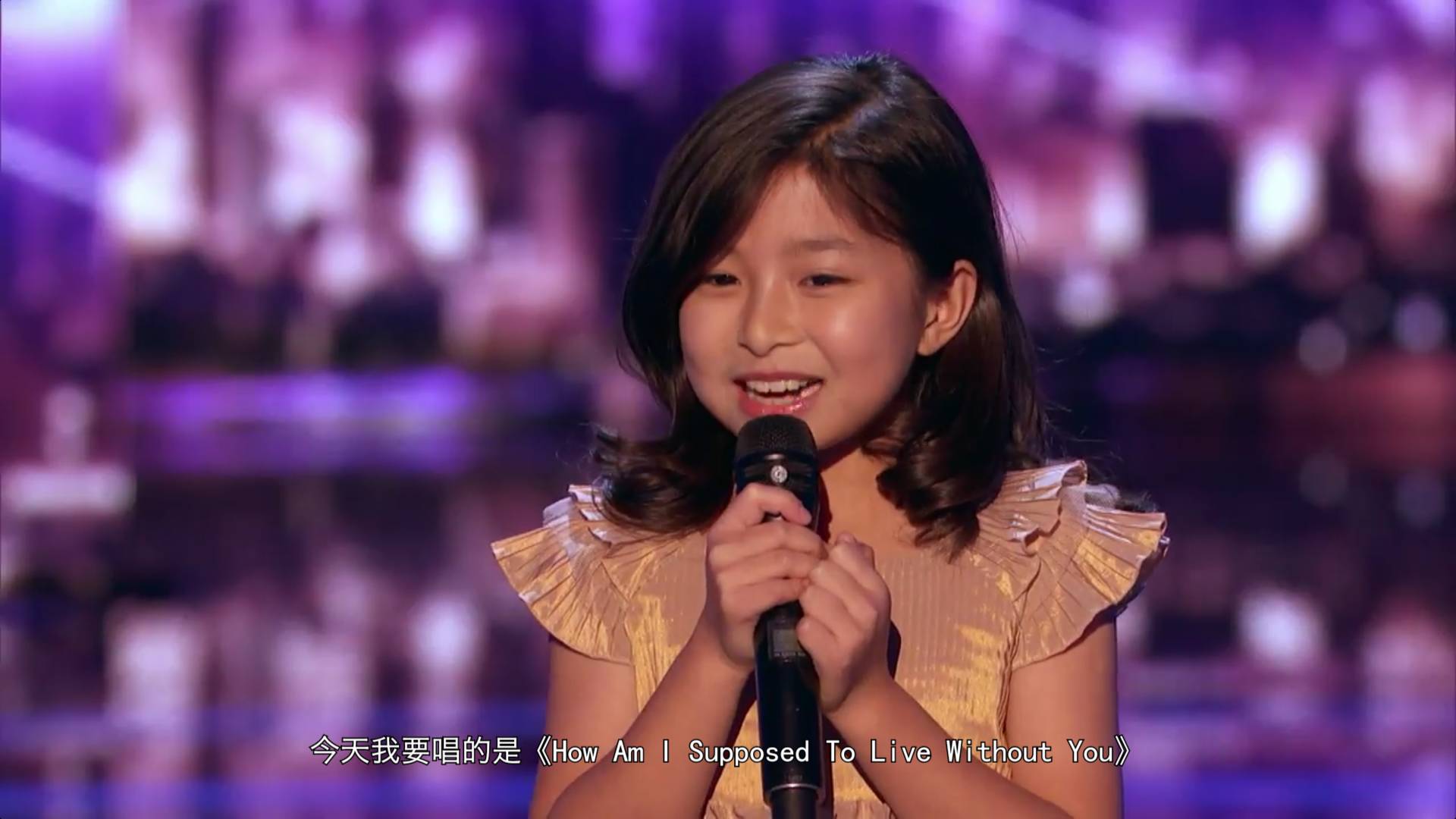 10岁生日唱美女与野兽 谭芷昀任羽毛球赛表演嘉宾 - 360娱乐，你开心就好