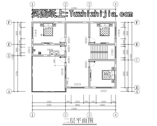 农村二层楼房设计图纸,盖好后让你有面子的户型!