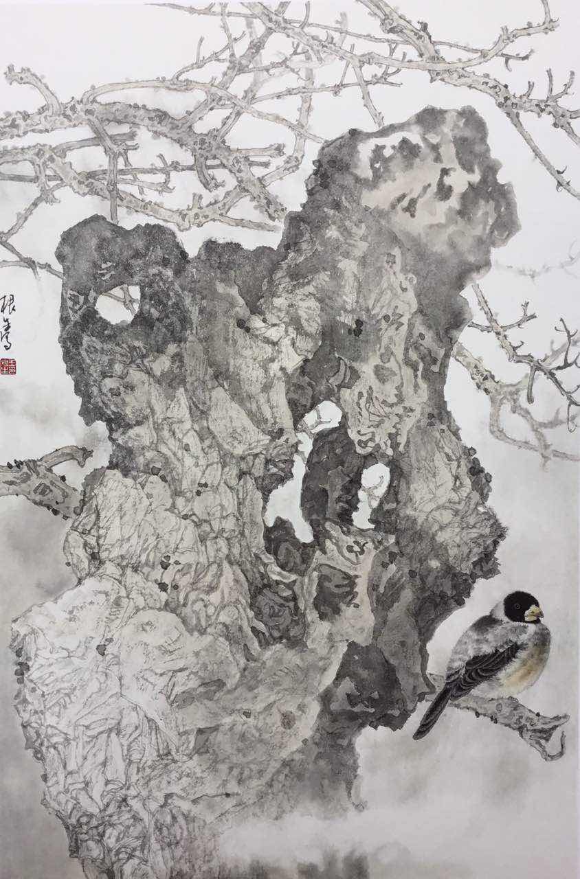 画家王根生写意花鸟画作品欣赏