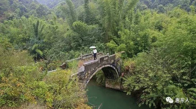 惠东高潭泔溪村,石拱桥170余年风雨容颜依旧