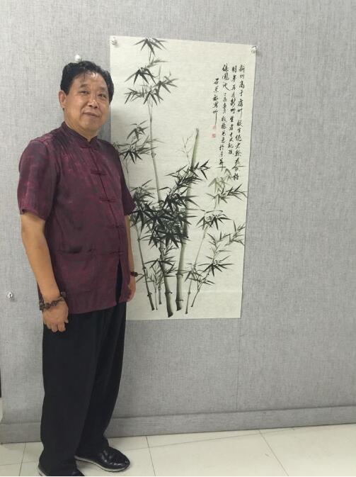 家居装饰画选竹子好吗?画家石荣禄精品竹子画欣赏