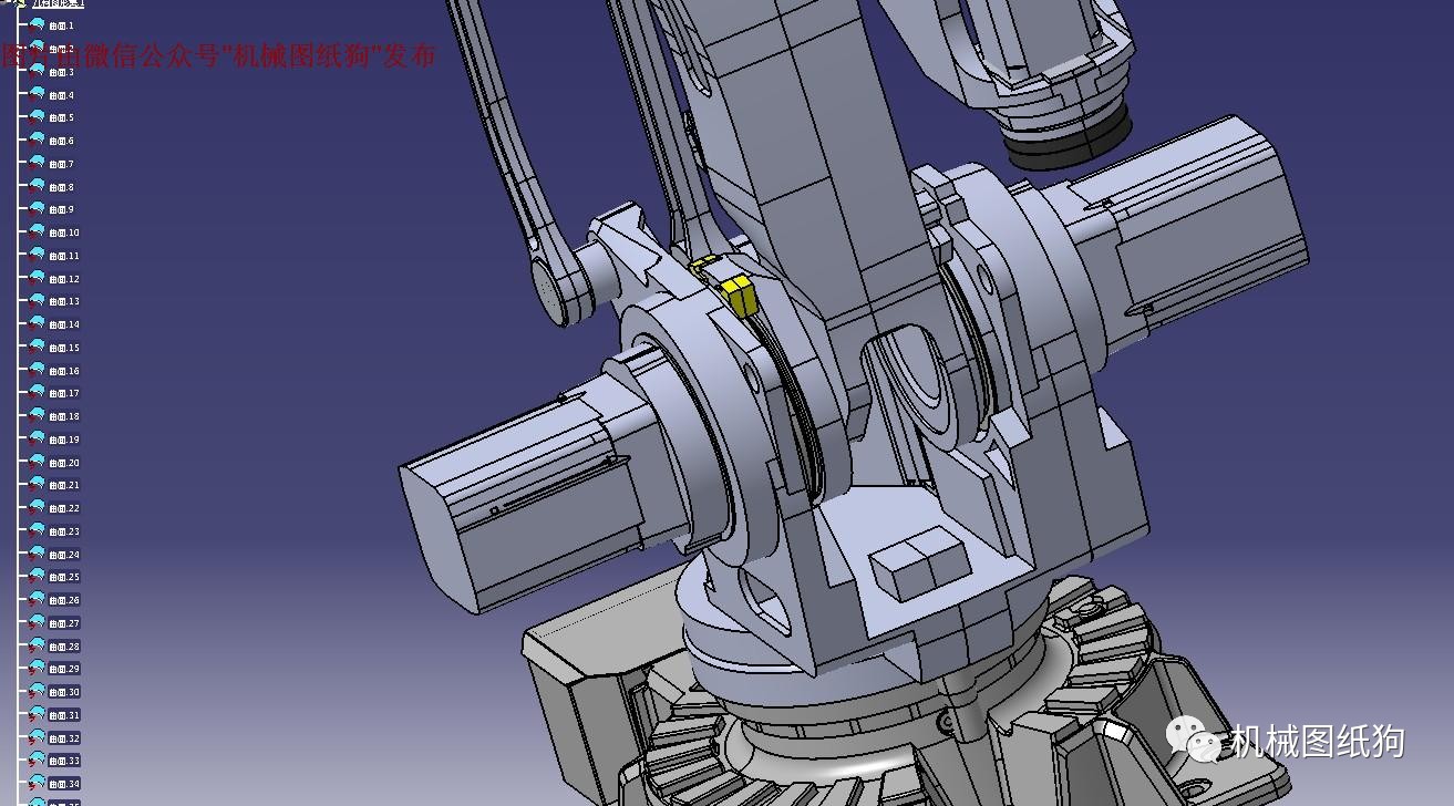 【机器人】ABB机器人工业机械臂3D模型 CA