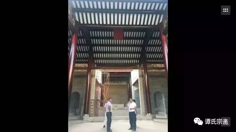 顺德谭氏宗亲参观南雄珠玑巷谭氏大宗祠