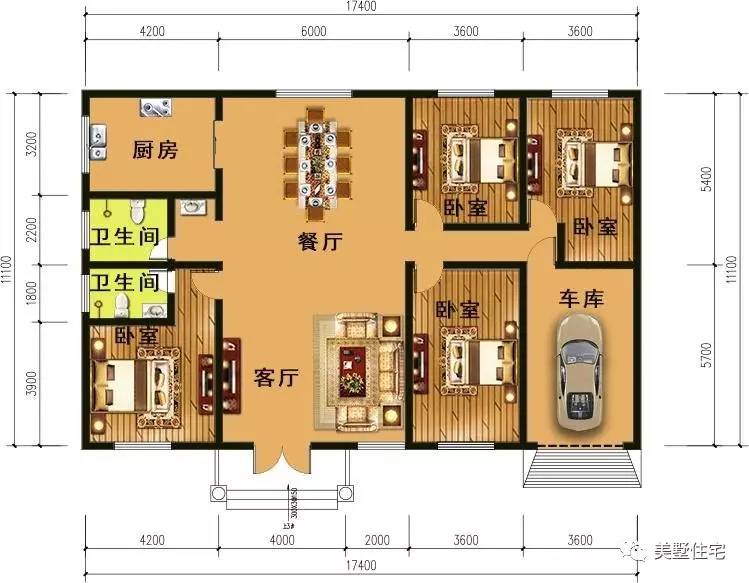 一层的自建房照样可以三代同堂,20万就能建起来!