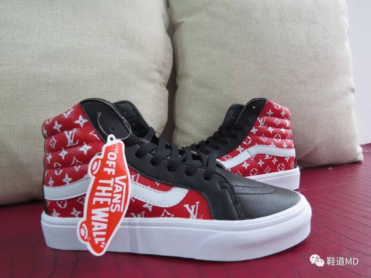 vans supreme x lv 定制