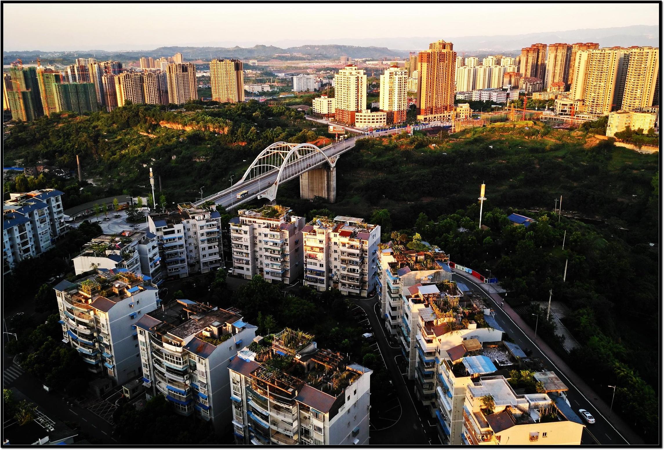 风光无限,手机随拍广安城市美景