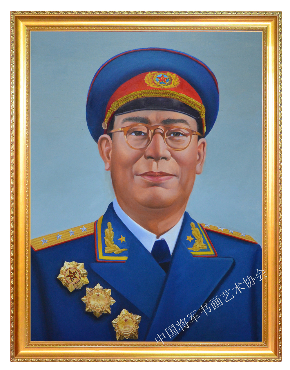 大将 肖像油画 ********* 本文中的十大 大将 肖像油画为中国将军书画