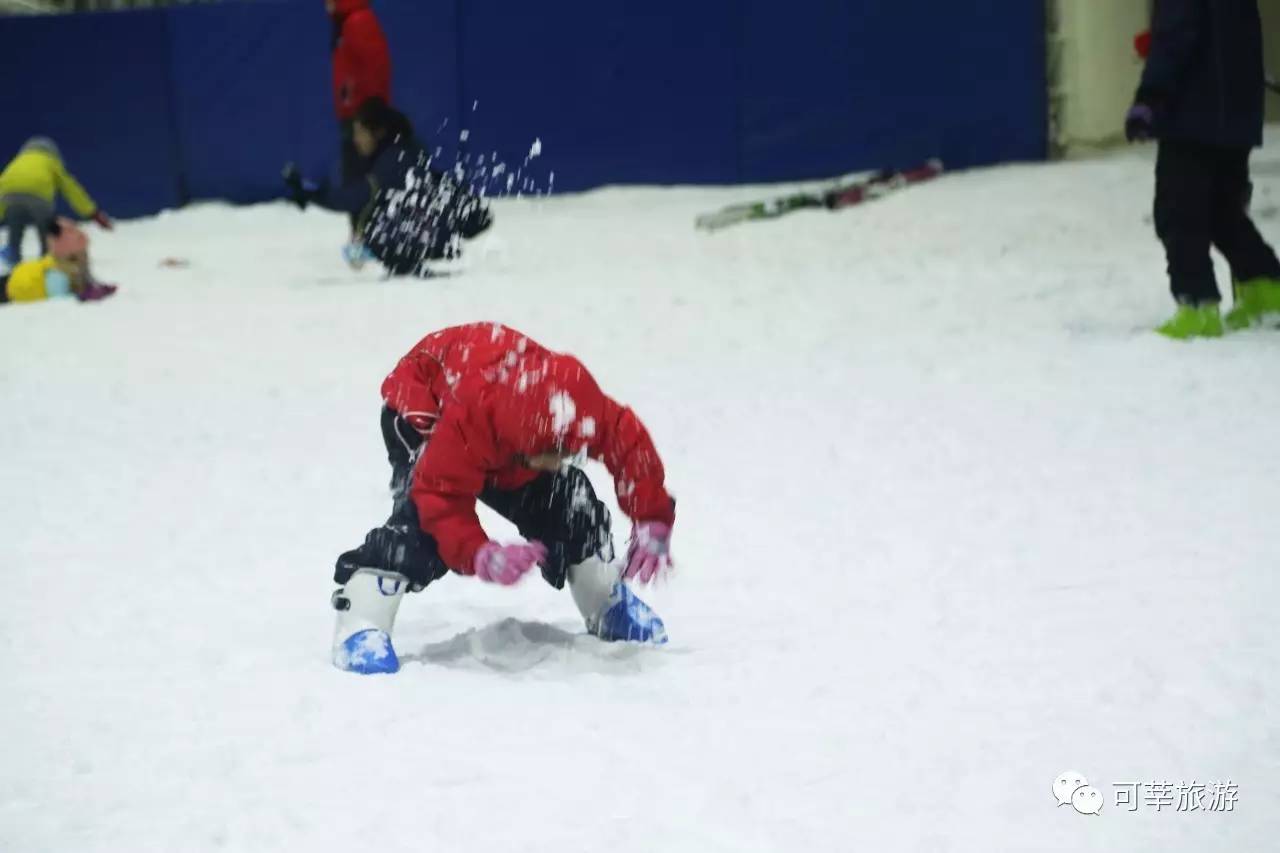 忻城冰河世纪滑雪场冷冷冷要奔4的高温天气这里居然穿棉袄避暑走起