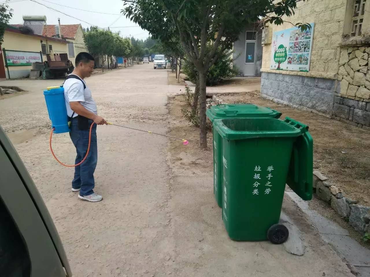 秦楼街道除四害消杀活动进行中