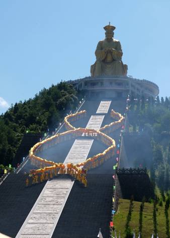 第四站:参加"清新福建,水韵清流"活动 观看太极,十番锣鼓,五经魁,灵台