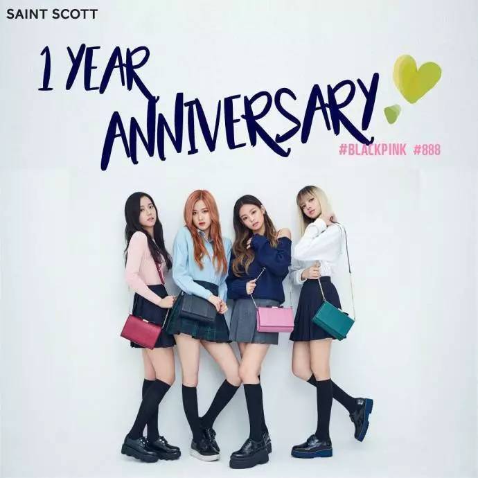 blackpink出道一周年啦