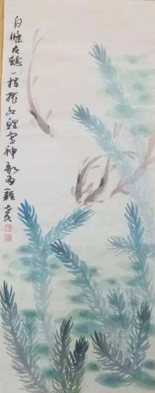 杨士民画鱼欣赏六