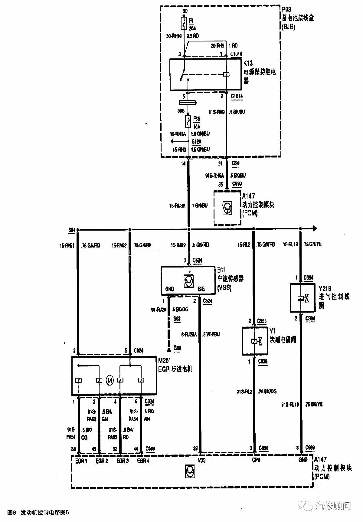 故障案例福克斯散热器风扇常转冷却液温度怎么还那么高