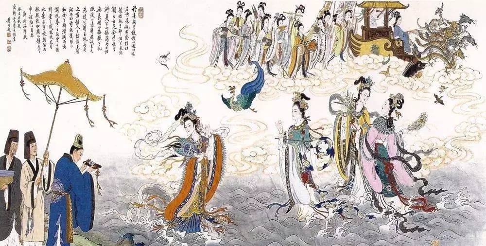 《洛神赋》画卷"翩若惊鸿,婉若游龙,甄宓美则美矣,结局却不太好.