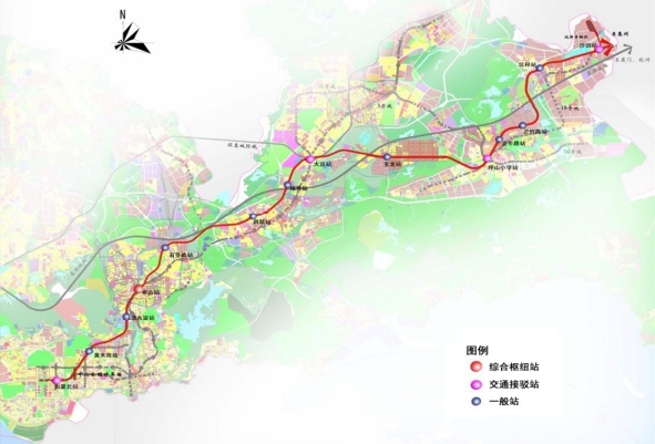 先睹为快深圳地铁27号线或将连接南山龙华11号线有望延至大剧院