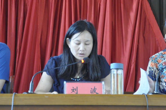 党委委员,纪委书记刘波传达了市纪委对近期典型违纪问题的通报