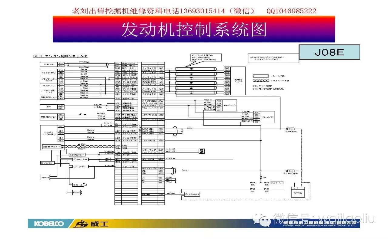 神钢电喷j系列发动机ecu,原理图,共轨讲解,传感器