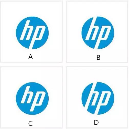 惠普的logo,哪一个是正确的?