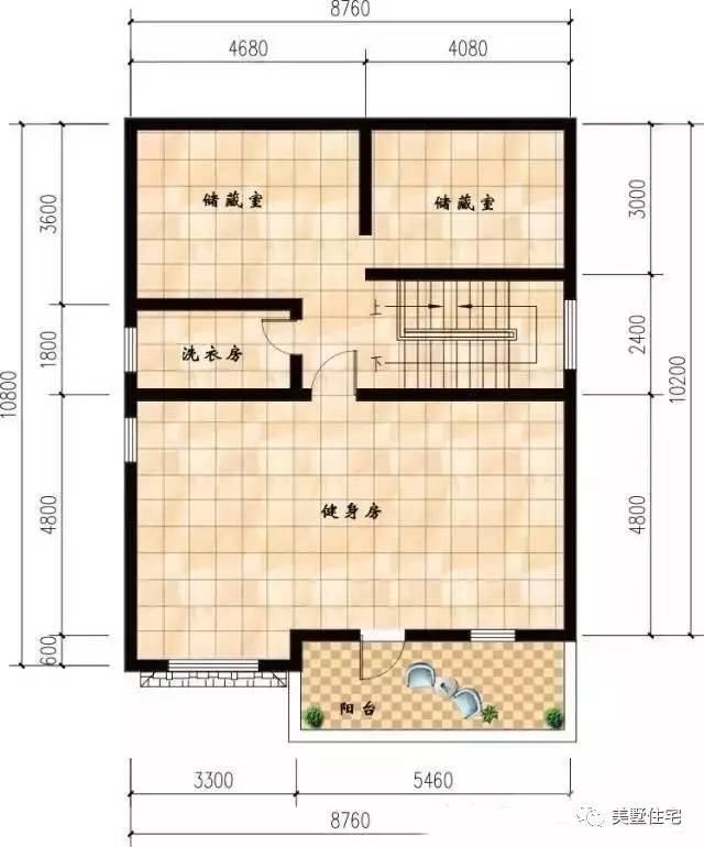 农村房,两面光,长15米宽6.7米的户型图 户型图农村两面光房地产