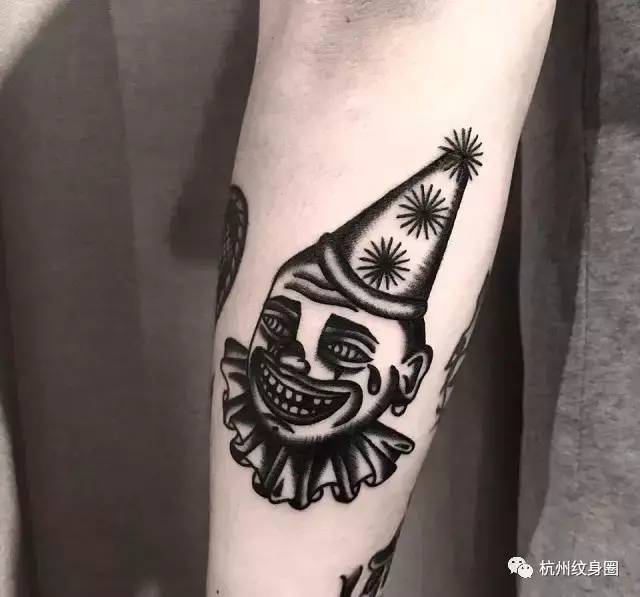 tattoo | 纹身素材:小丑