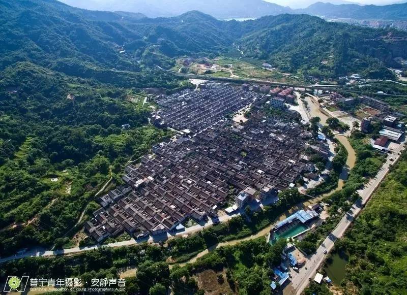 航拍大南山益岭村