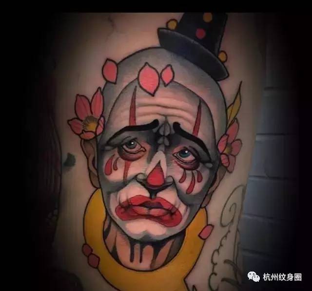 tattoo | 纹身素材:小丑