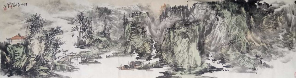 风骨雄魂画山水—著名画家李庆海作品赏析