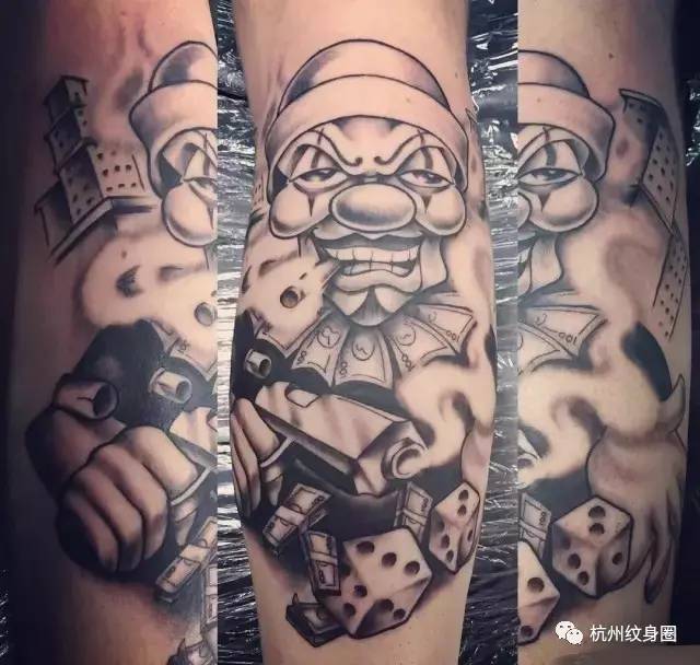 tattoo | 纹身素材:小丑