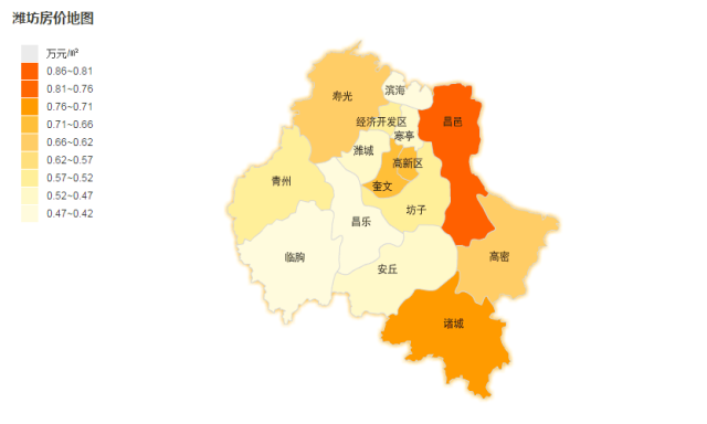 潍坊各县市区人口_潍坊各县市区二手房房价趋势-诸城人赶紧查查你的房子值多