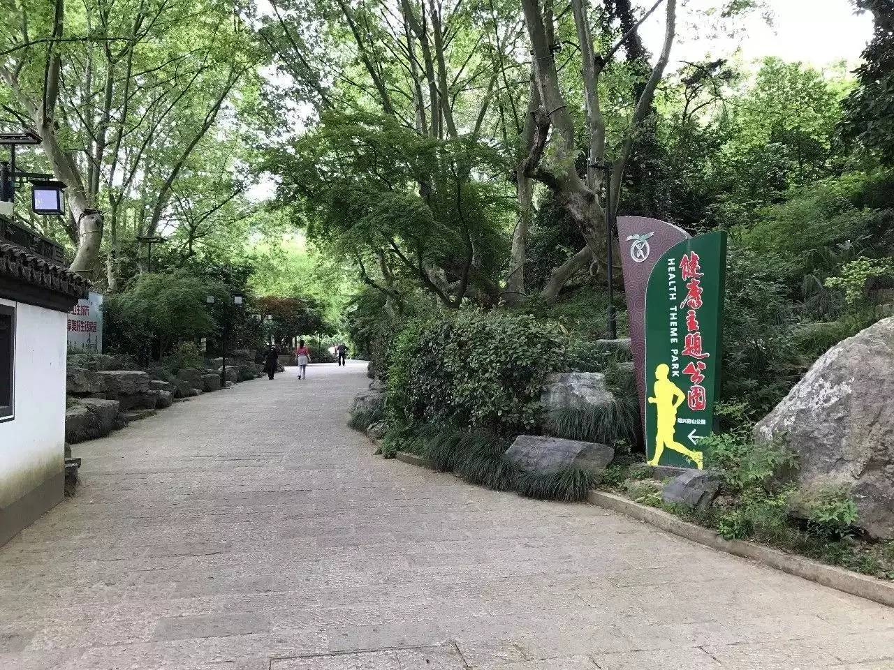 "越马"线路将经过的府山公园一景