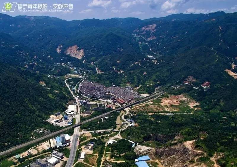 航拍大南山益岭村