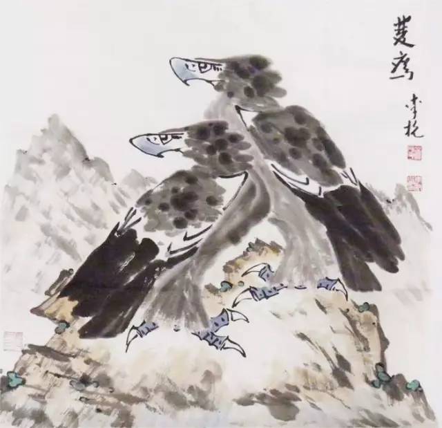 天生艺术家著名国画家李杭作品欣赏