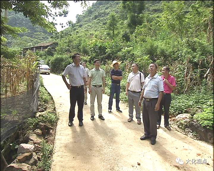 要闻 韦萧强深入江南百马贡川调研时要求:全力推进屯级道路建设和