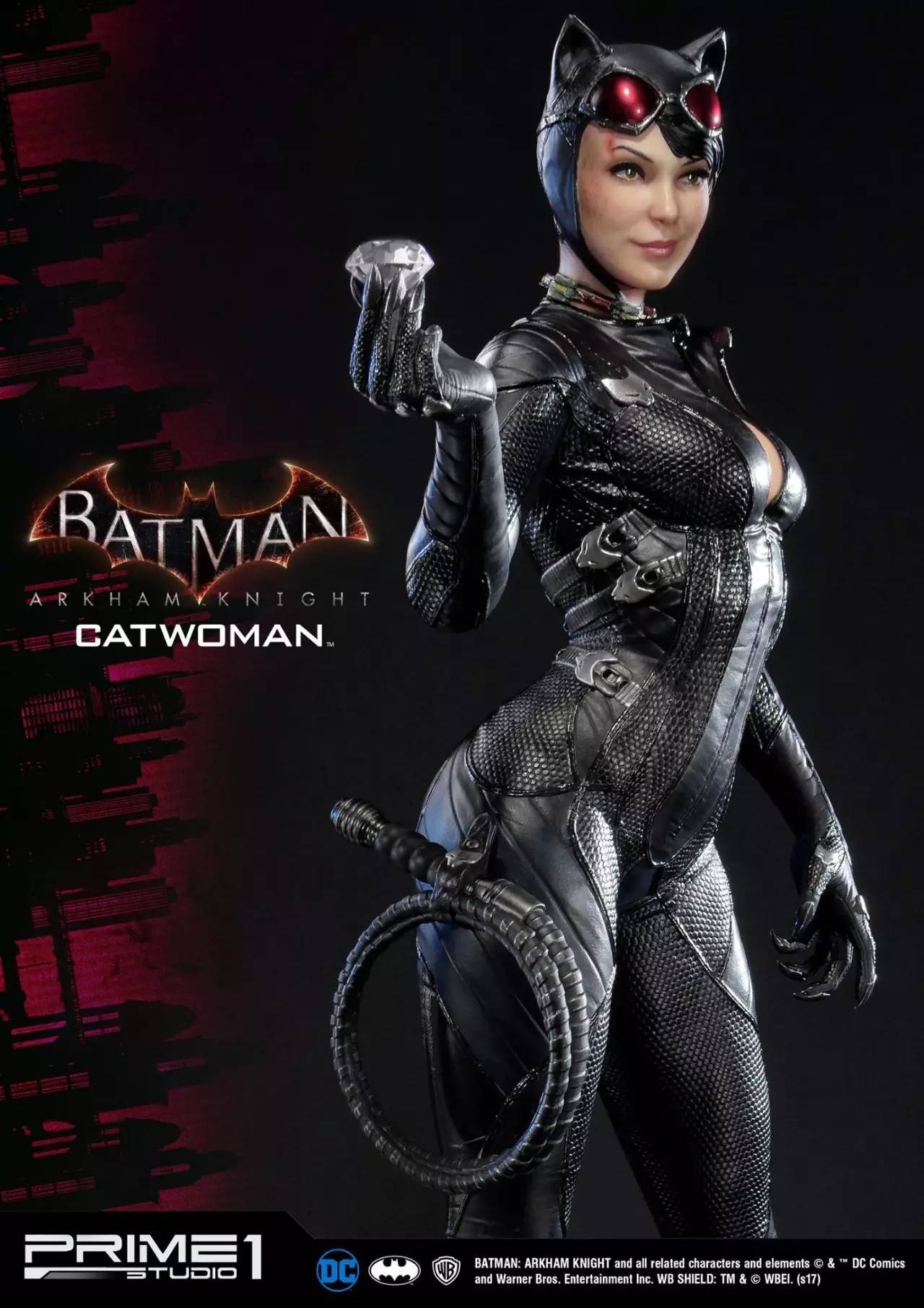 新品预定 prime 1 studio 31寸《蝙蝠侠:阿卡姆骑士》- catwoman/猫女